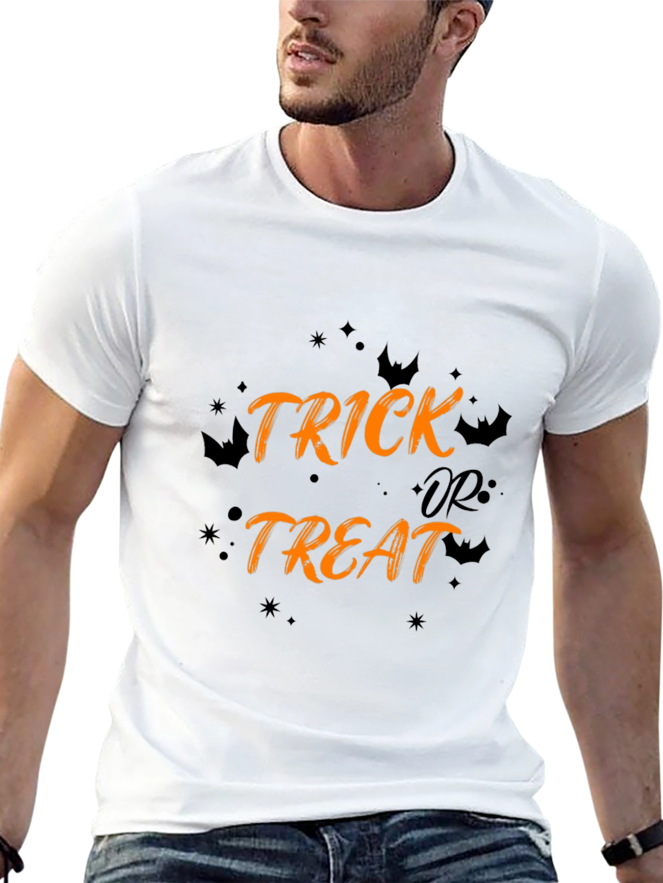 Trick or Treat Halloween Graphic Tee Shirt