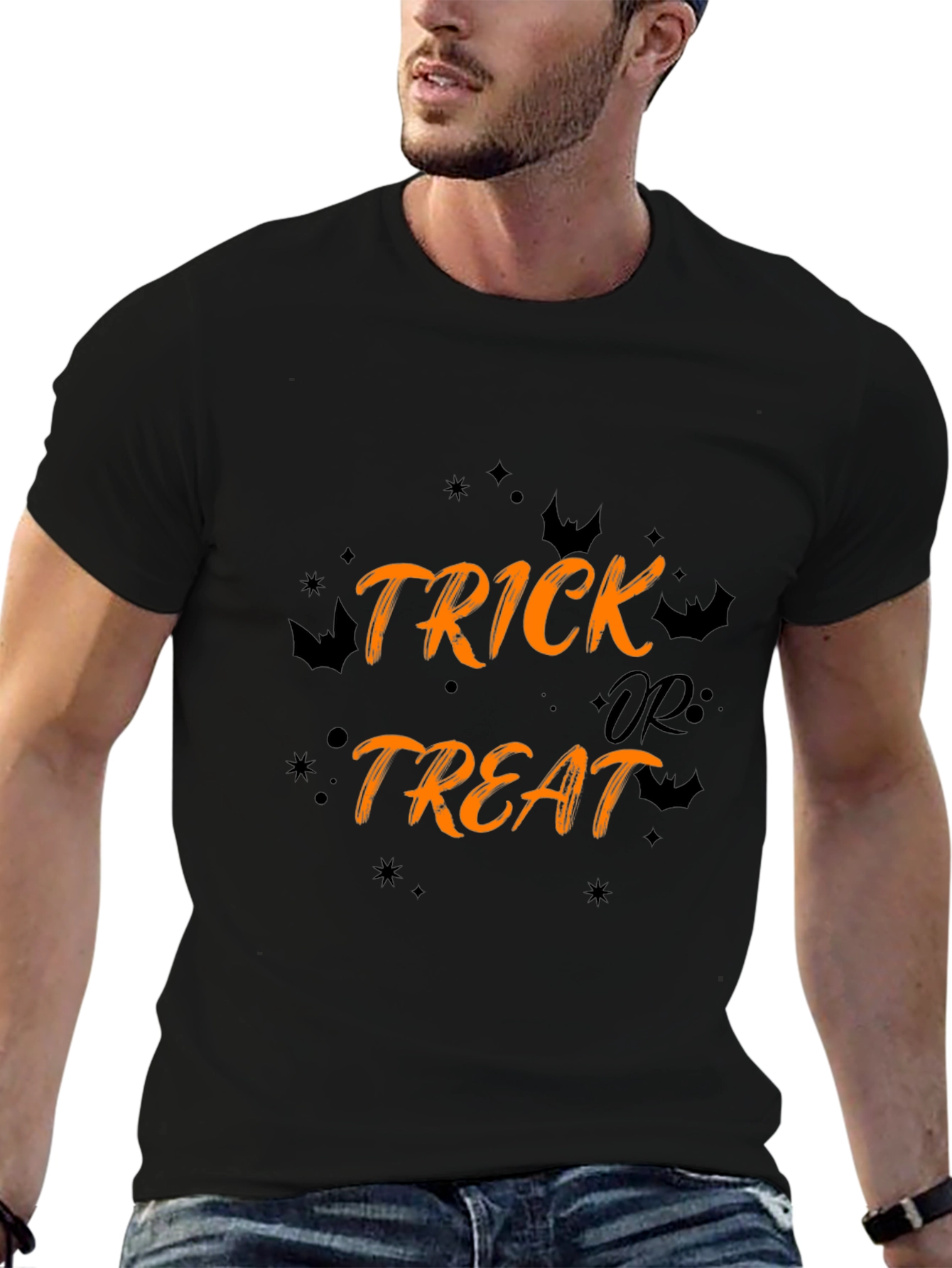 Trick or Treat Halloween Graphic Tee Shirt