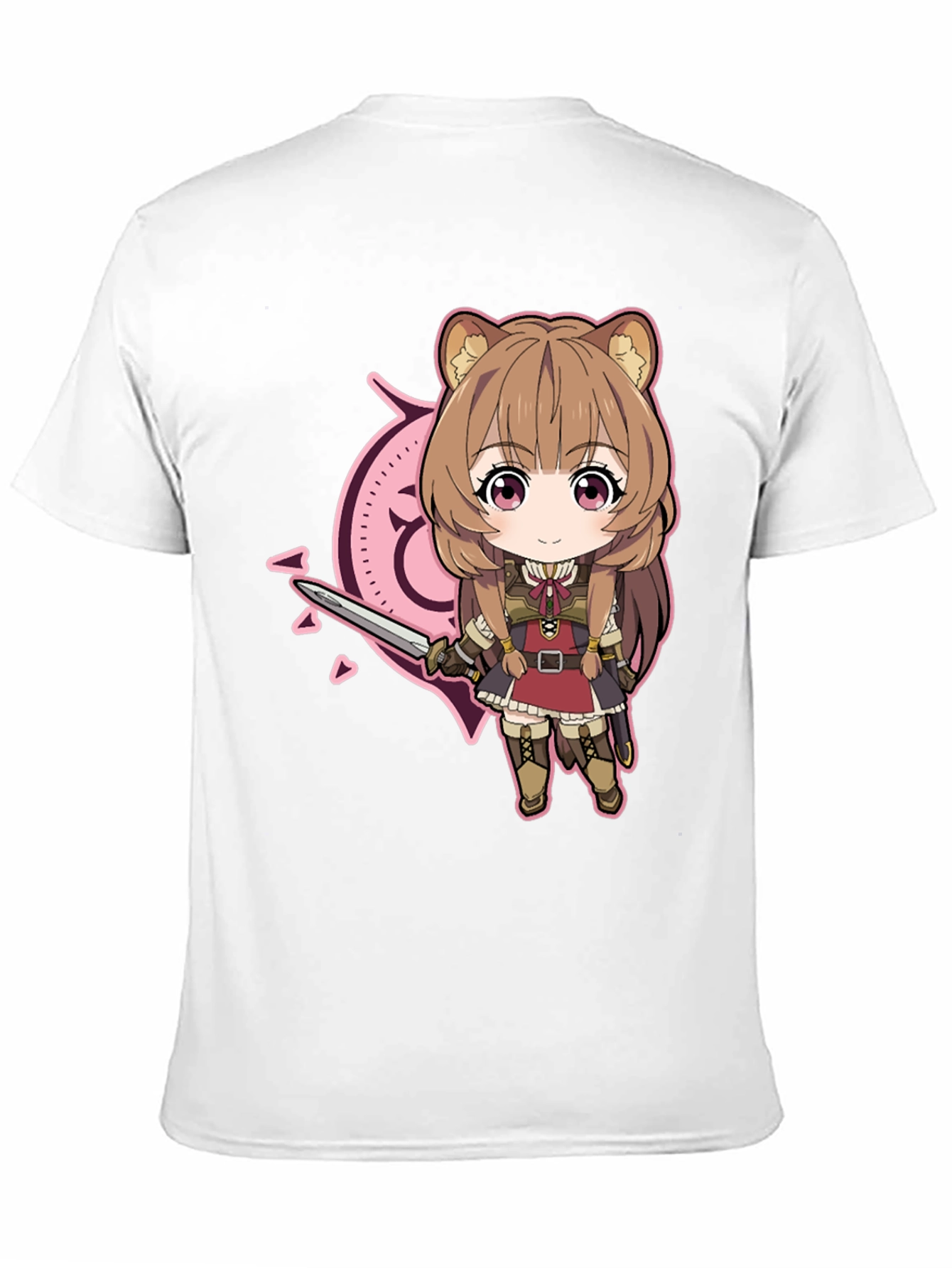 Anime Cartoon Graphic Black T-Shirt