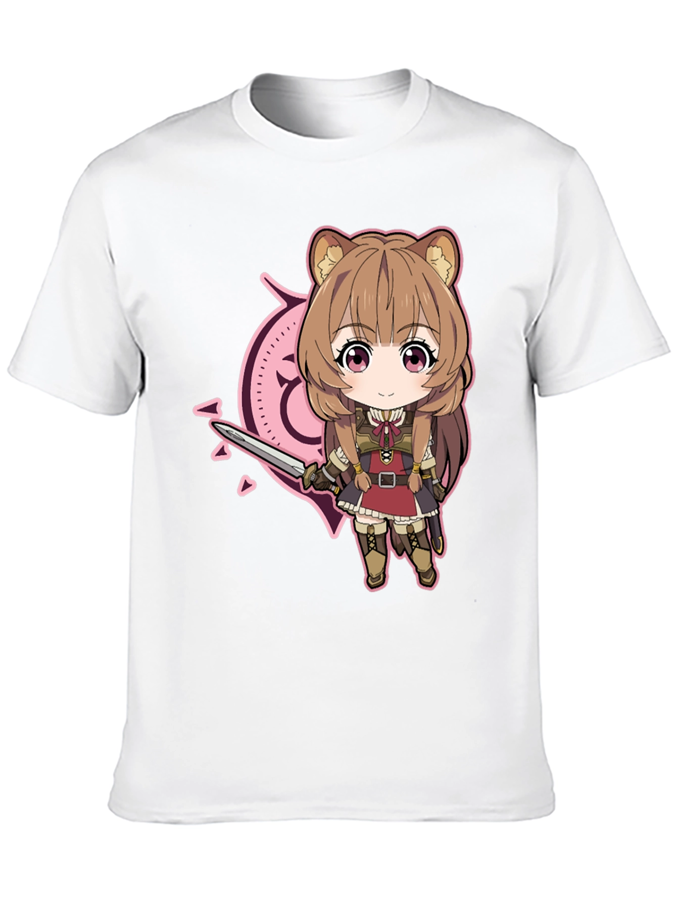 Anime Cartoon Graphic Black T-Shirt