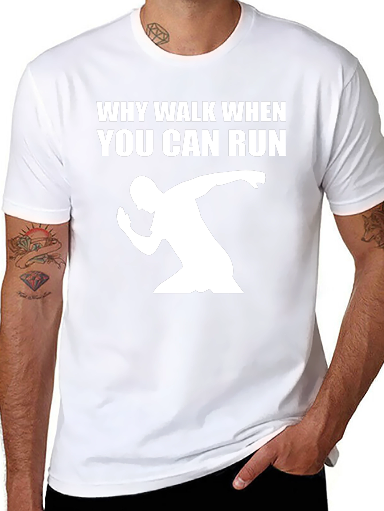 Why Walk When You Can Run Graphic Tee