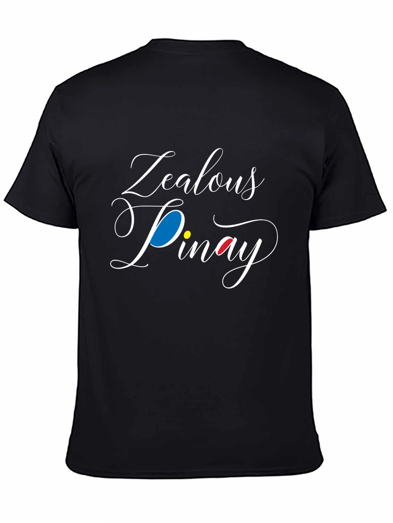 Zealous Pinay Black Graphic Tee
