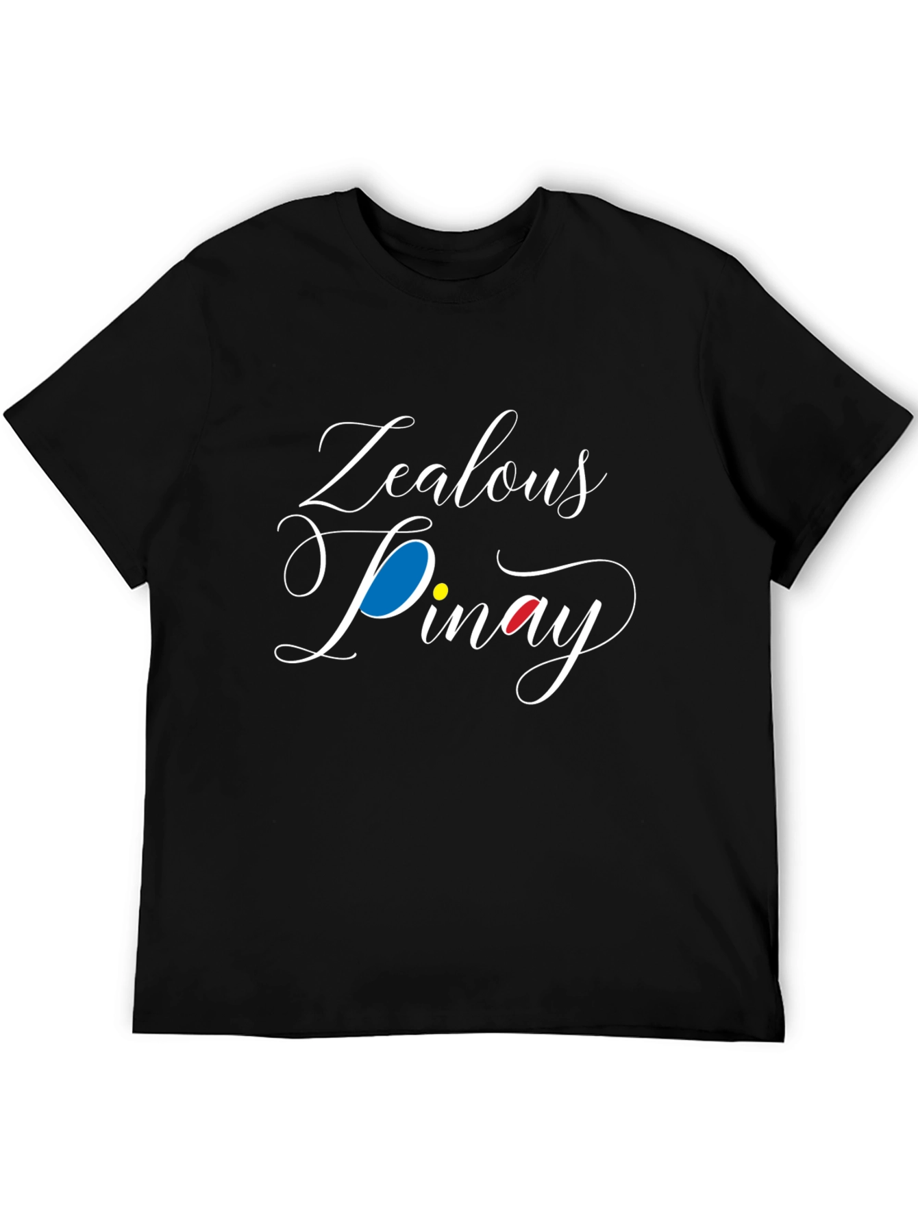 Zealous Pinay Black Graphic Tee