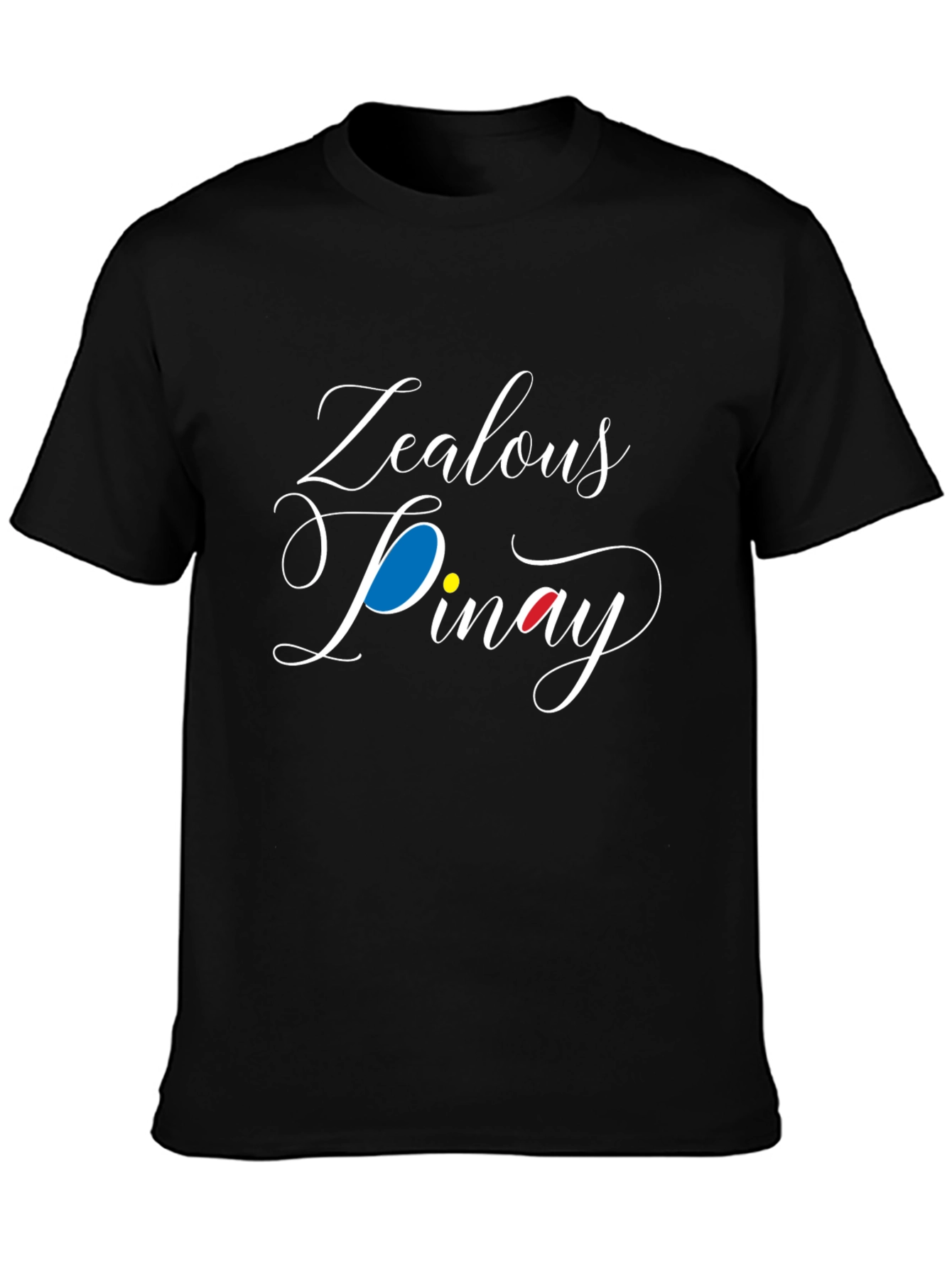 Zealous Pinay Black Graphic Tee