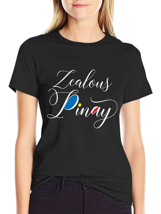 Zealous Pinay Black Graphic Tee