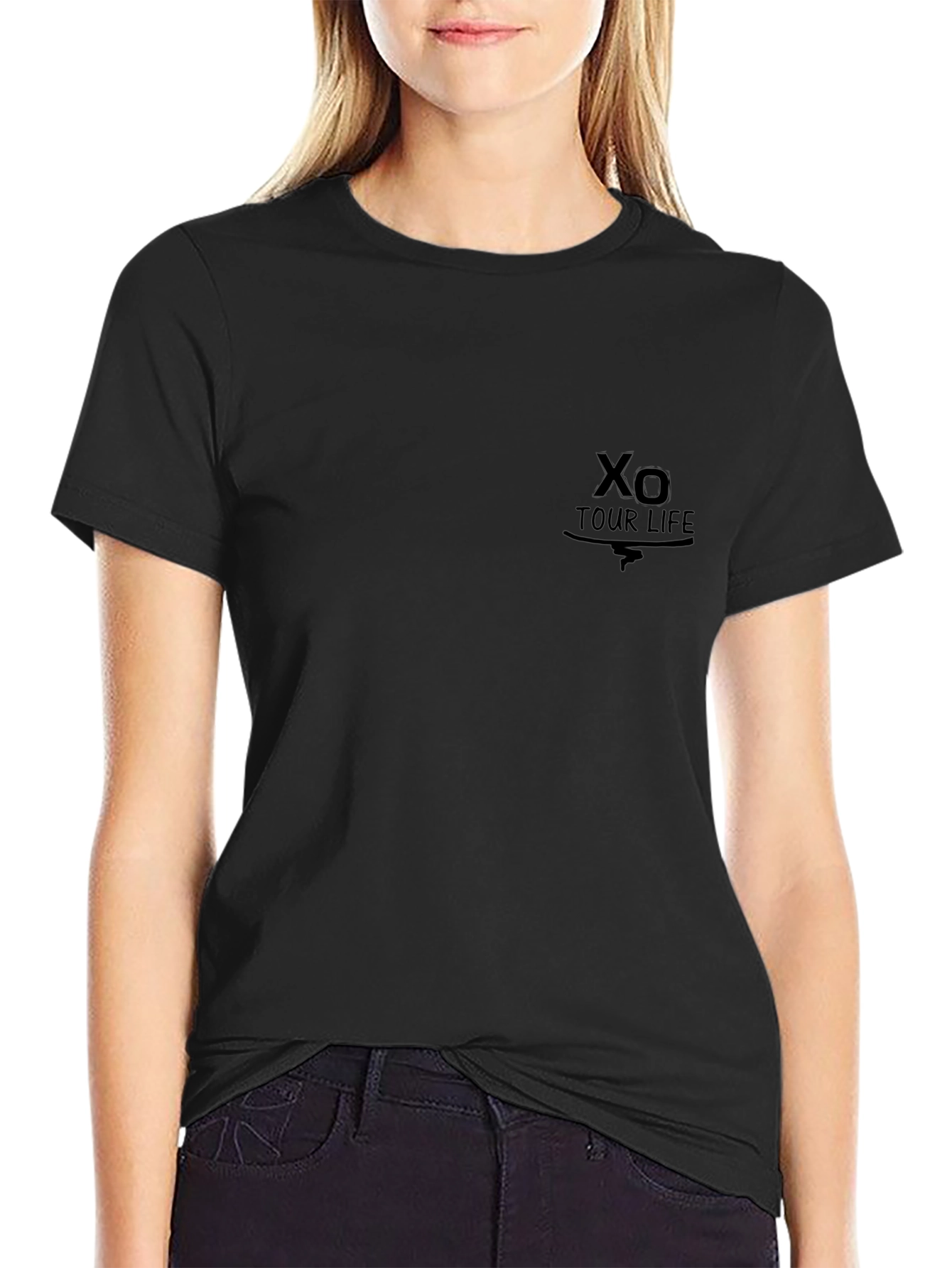 XO Tour Life Black Tee - Soft Cotton Blend