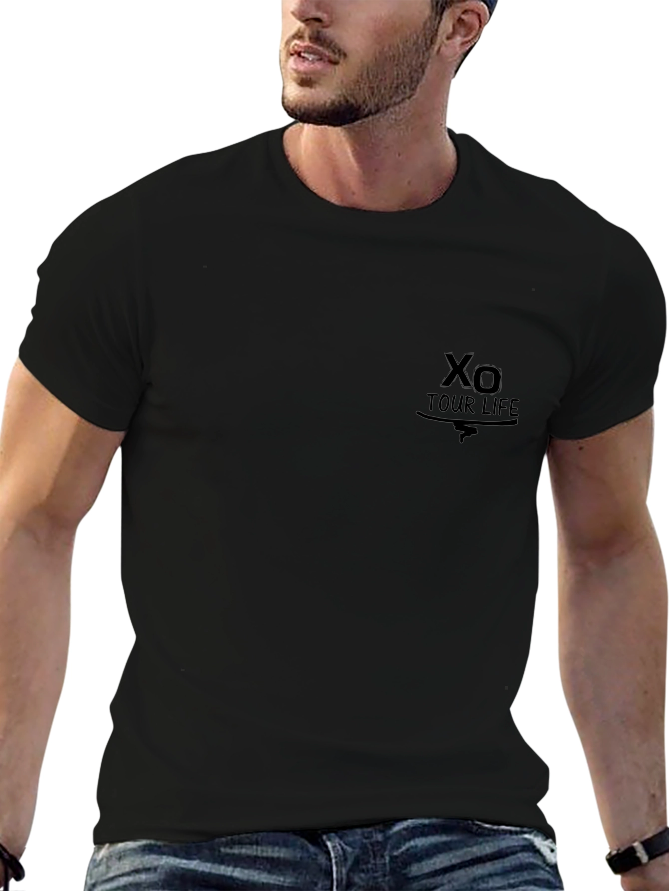 XO Tour Life Black Tee - Soft Cotton Blend