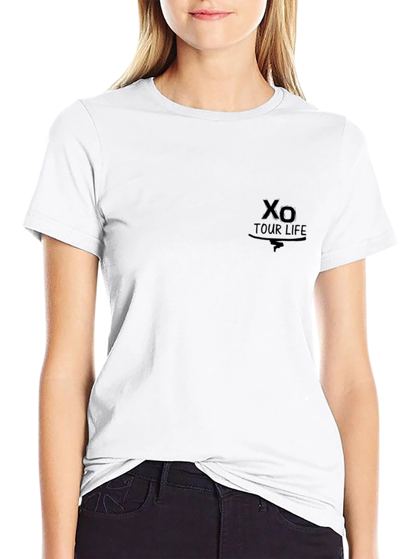 XO Tour Life Black Tee - Soft Cotton Blend