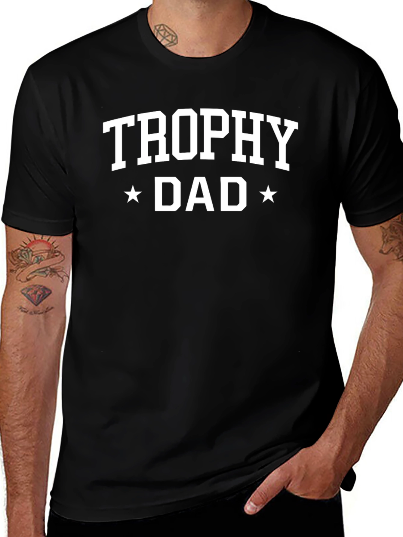 Trophy Dad Graphic T-Shirt