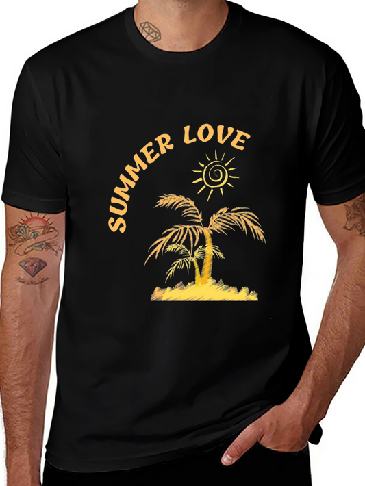 Summer Love Palm Tree T-Shirt