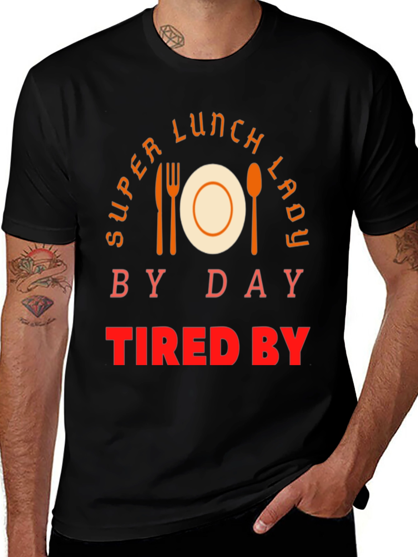 Super Lunch Lady T-Shirt - Teacher Appreciation