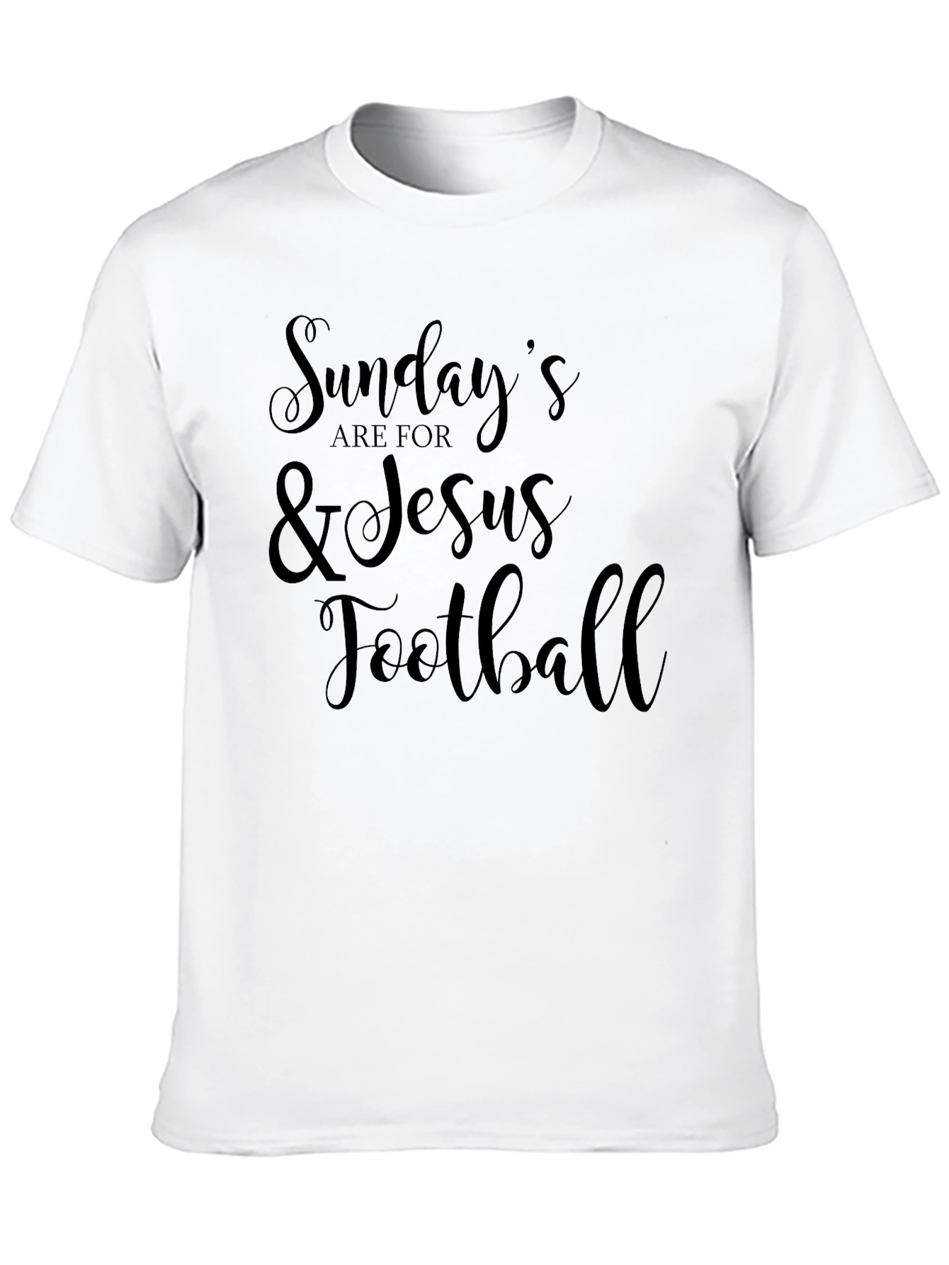 Sundays Are For Jesus and Football T-Shirt