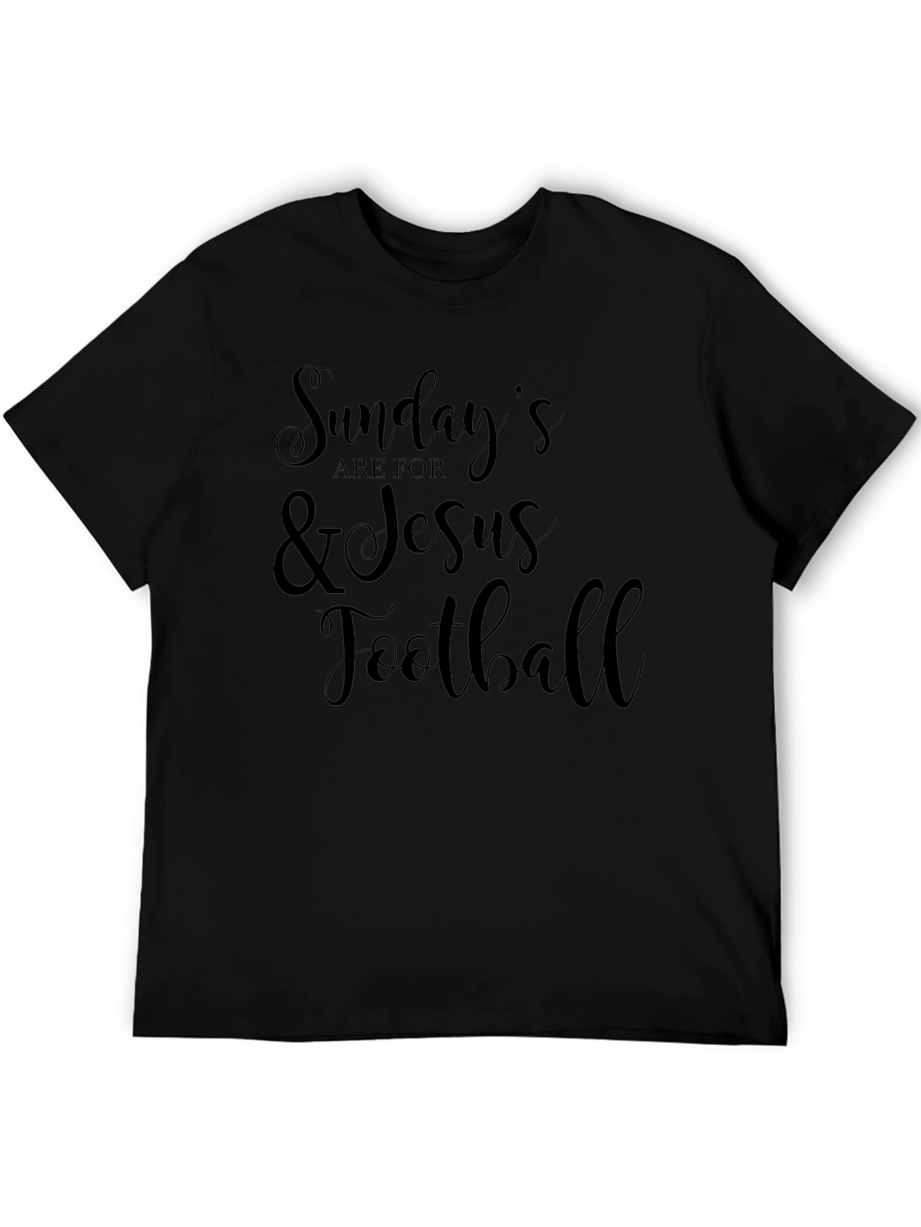 Sundays Are For Jesus and Football T-Shirt