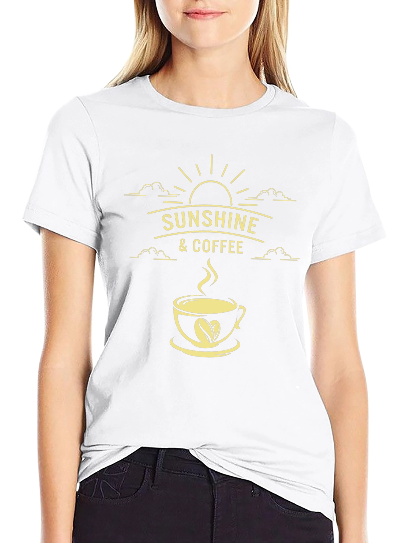 Sunshine & Coffee Graphic Tee
