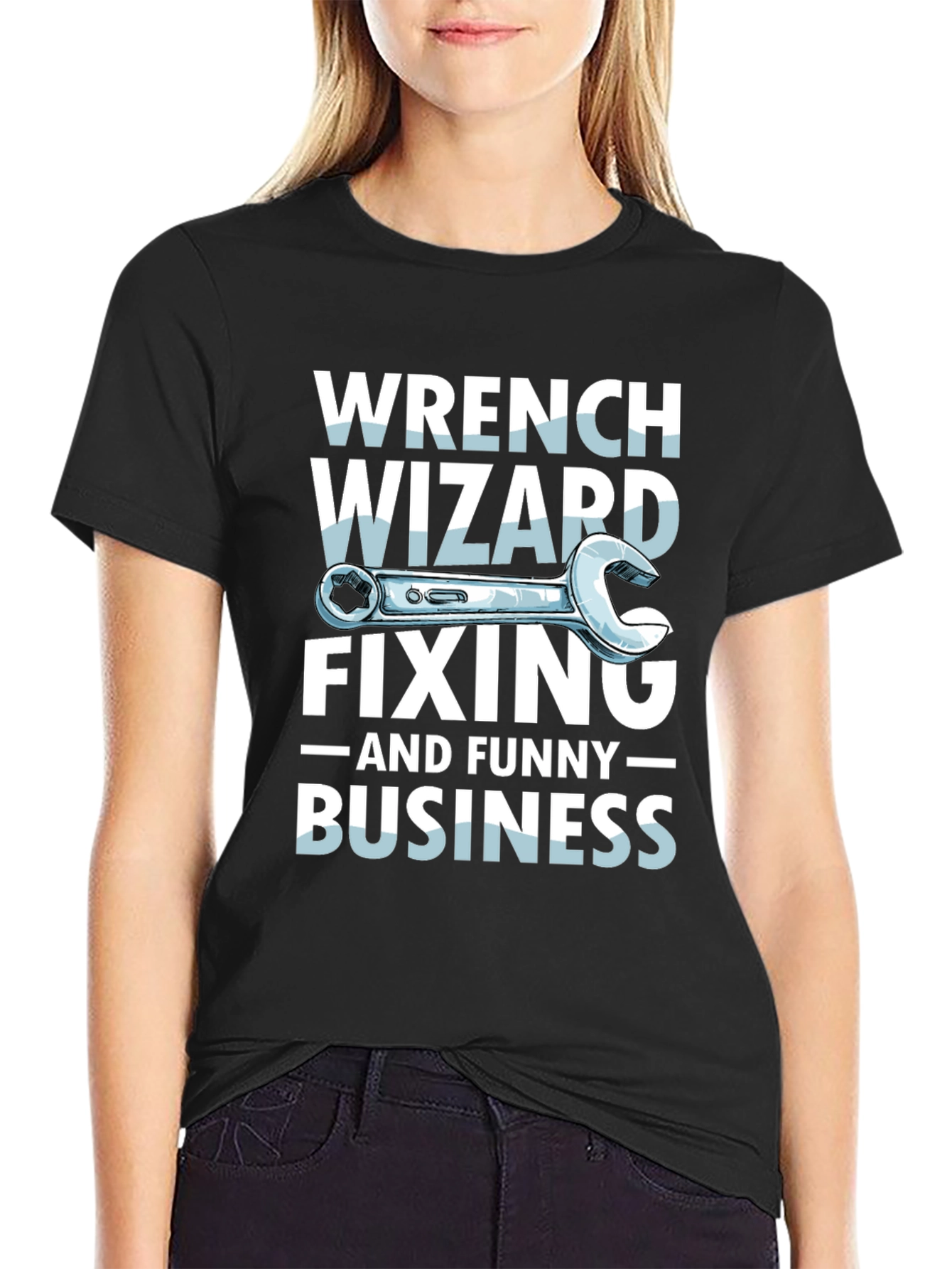Wrench Wizard Funny Mechanic T-Shirt