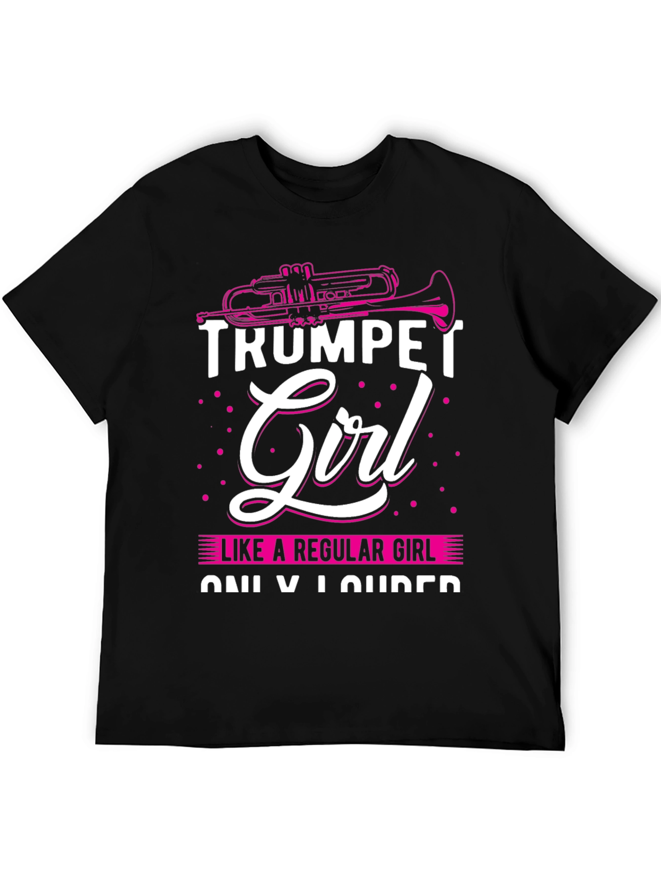 Trumpet Girl T-Shirt - Musicians Statement Tee