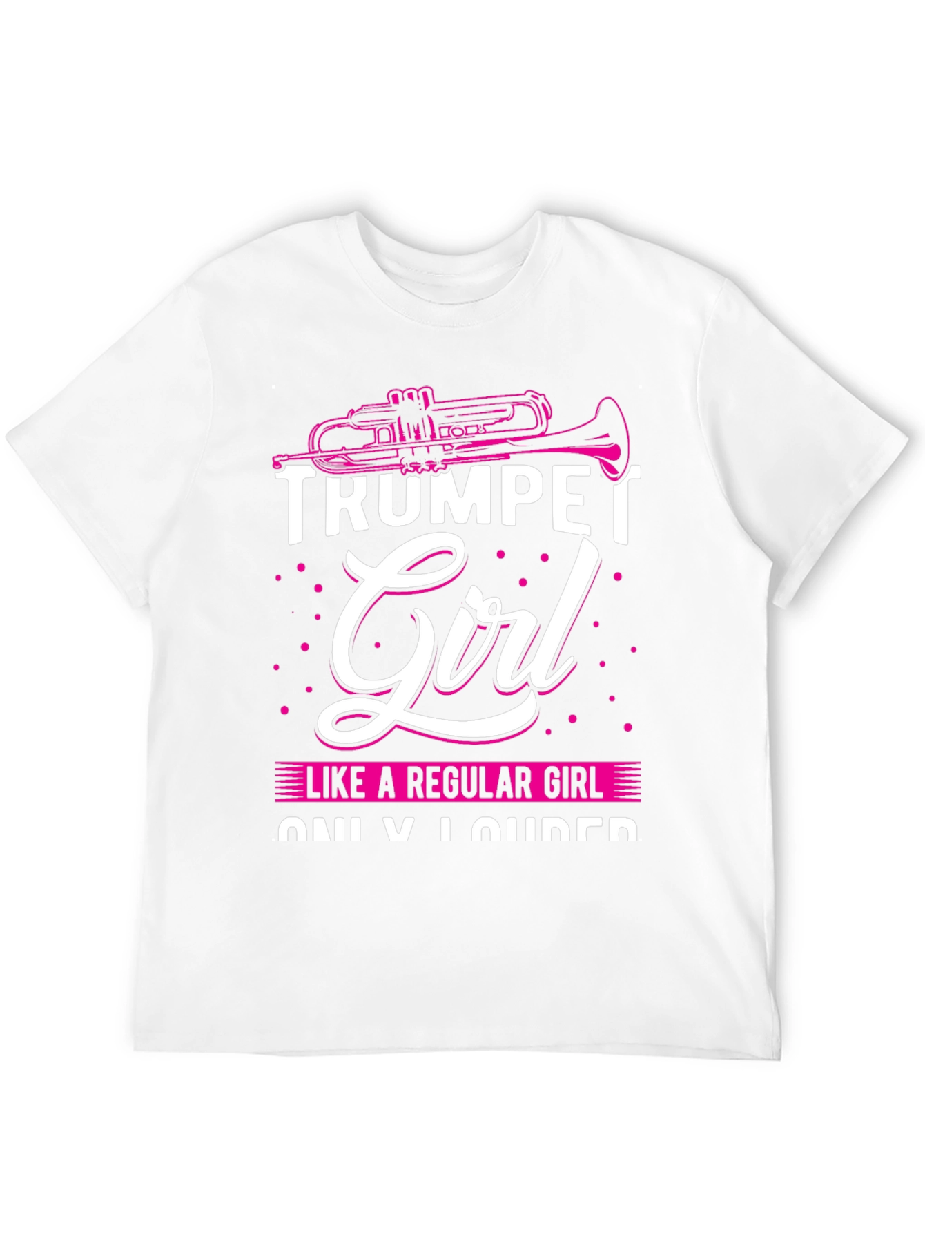 Trumpet Girl T-Shirt - Musicians Statement Tee