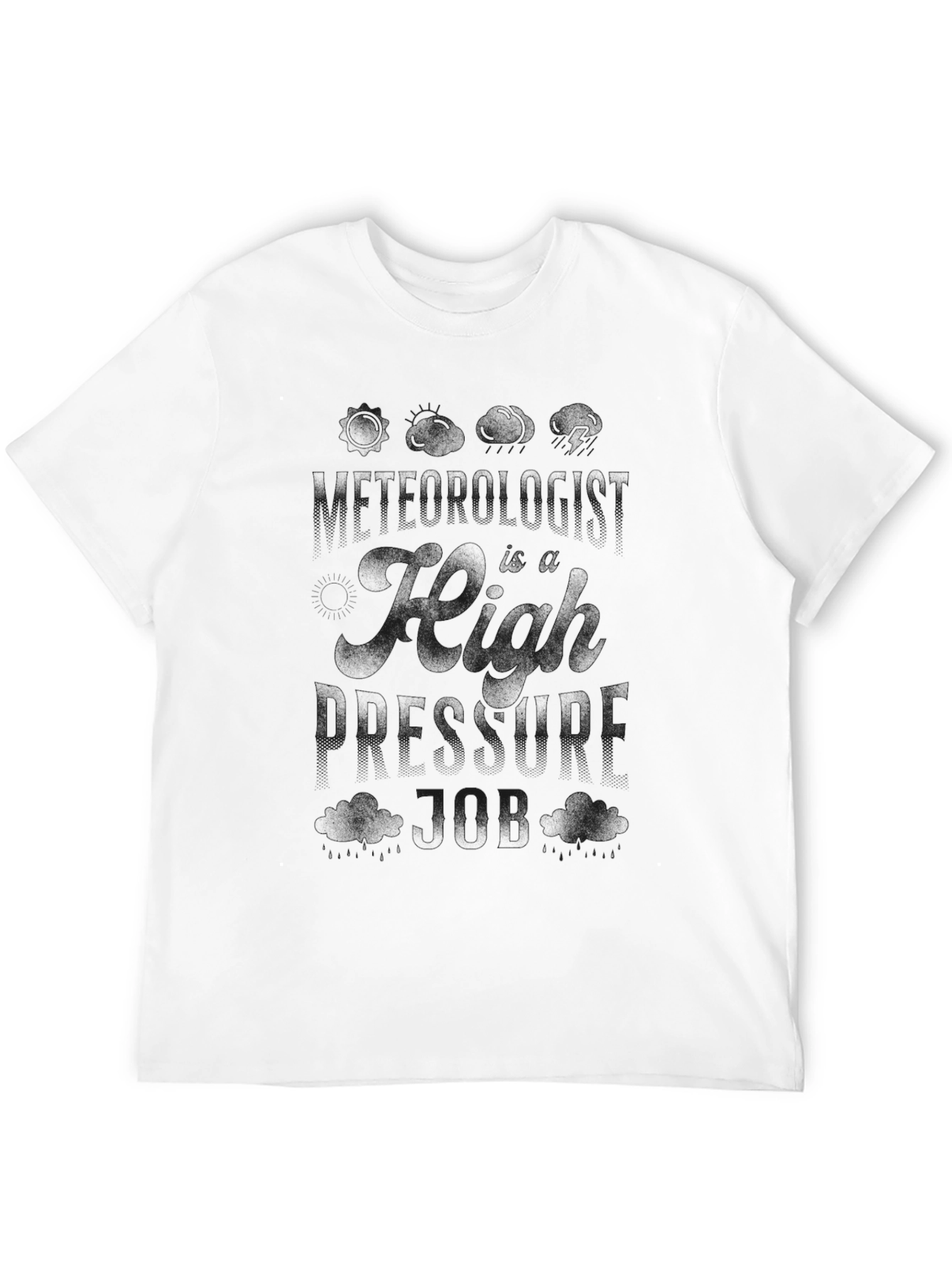 Black Crew Neck Tee