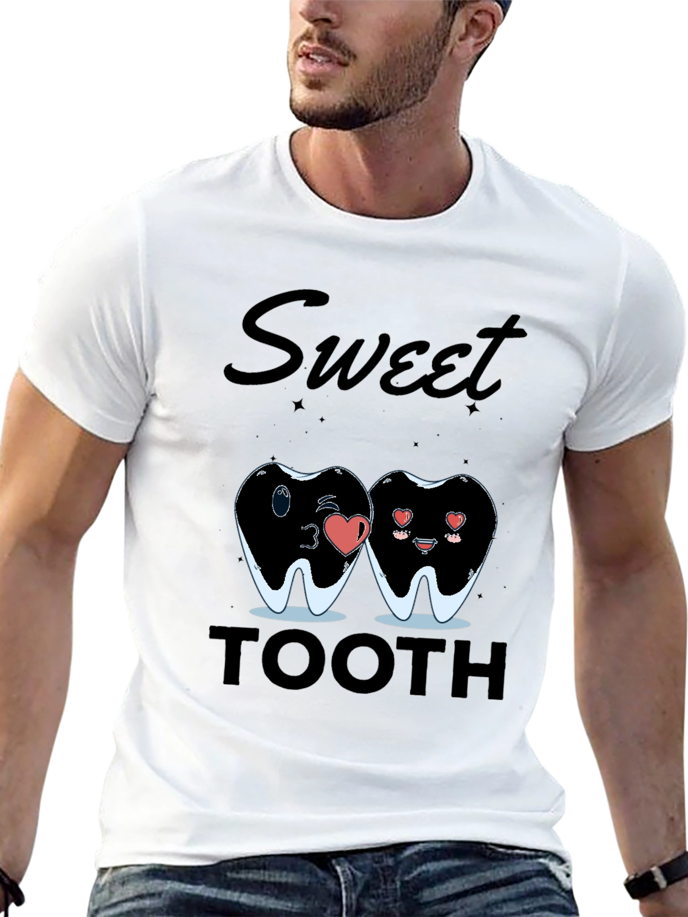 Sweet Tooth Graphic T-Shirt - Unique Design