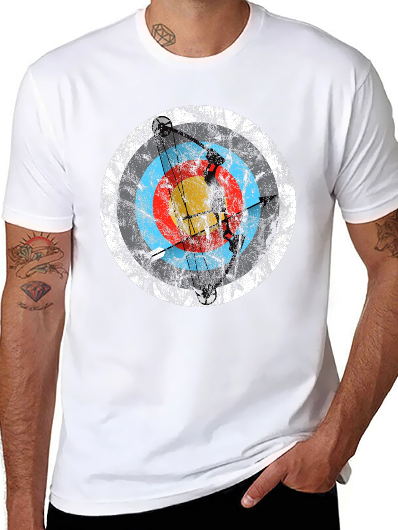 Archery Target Graphic T-Shirt