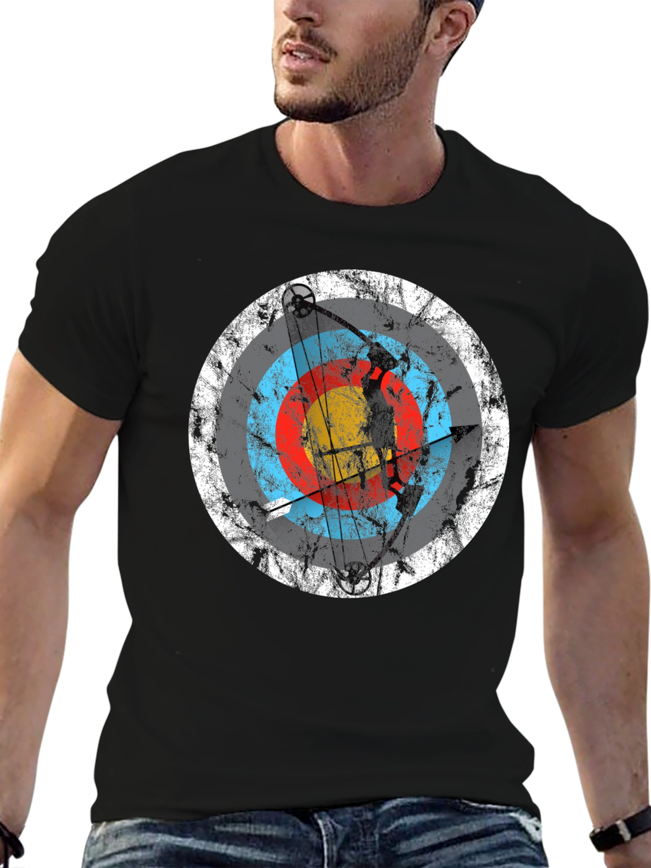 Archery Target Graphic T-Shirt