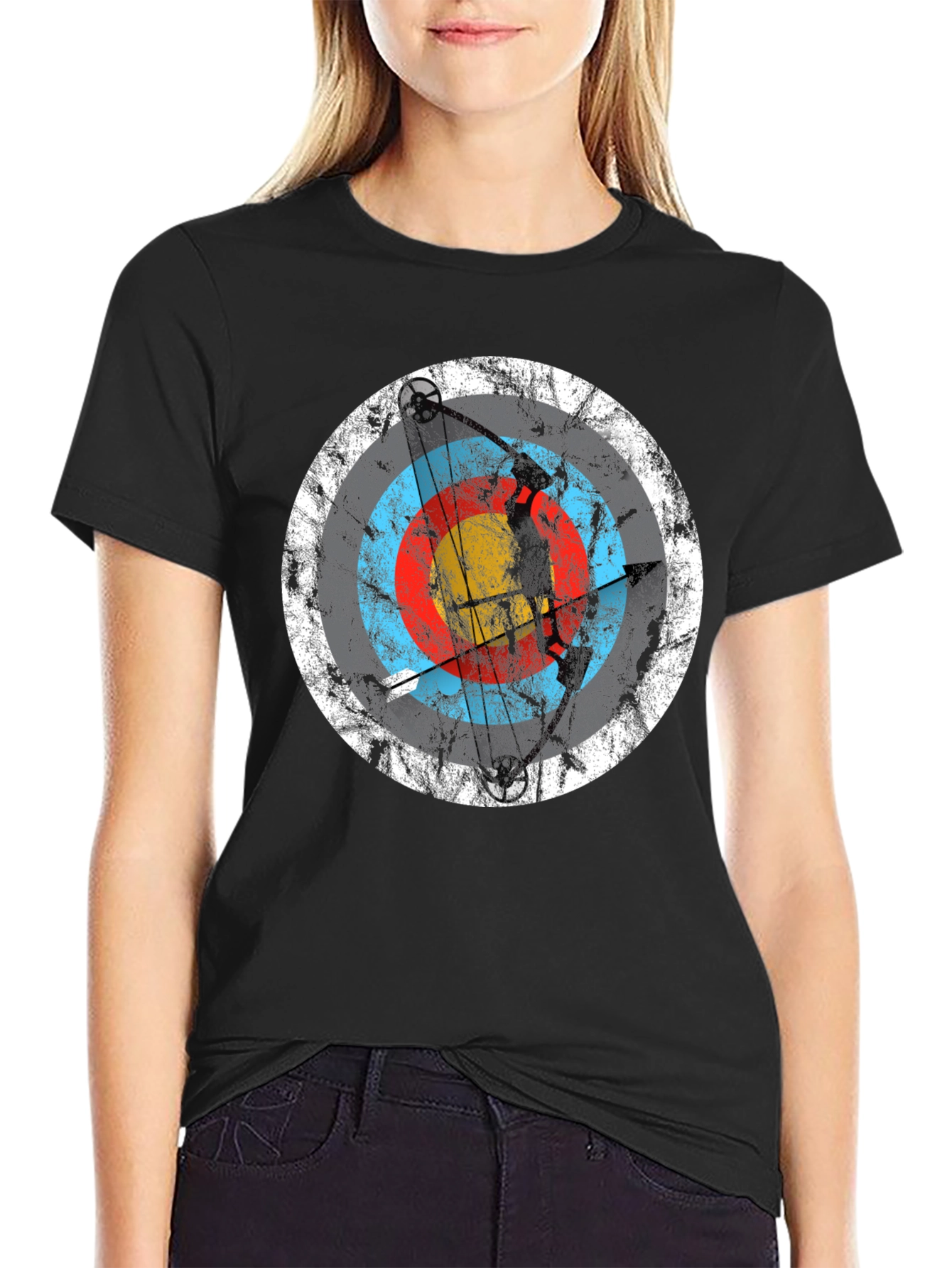 Archery Target Graphic T-Shirt