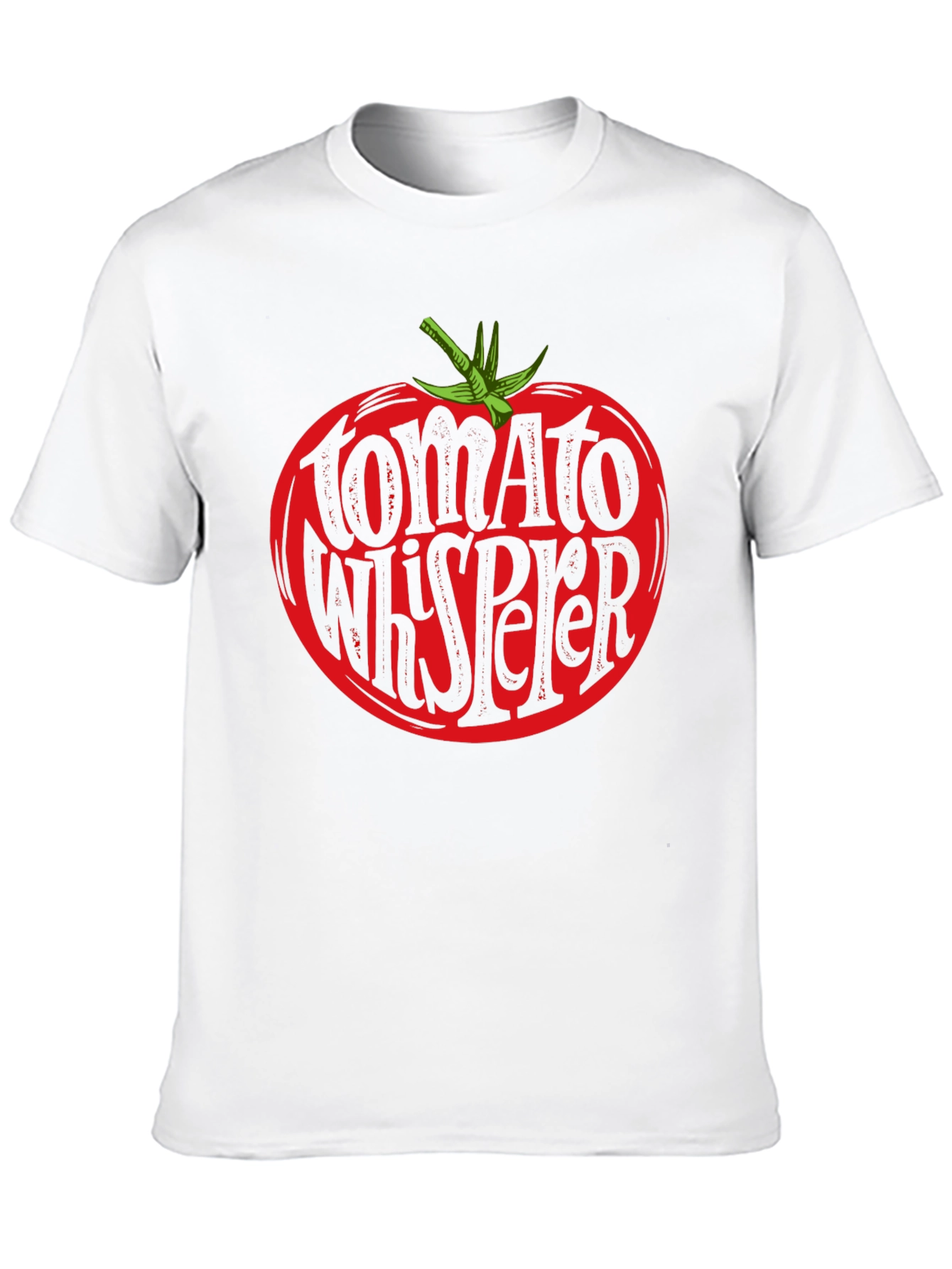 Tomato Whisperer Graphic Tee - Black Cotton T-Shirt