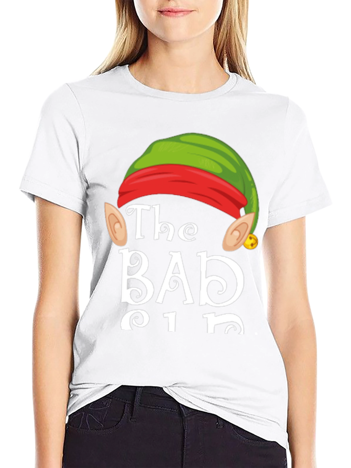 The Bad Elf T-Shirt Funny Christmas Tee