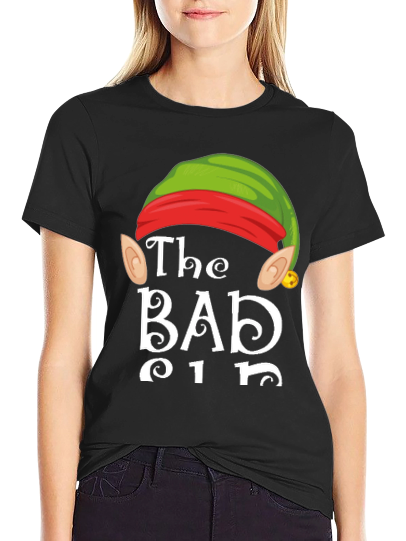 The Bad Elf T-Shirt Funny Christmas Tee