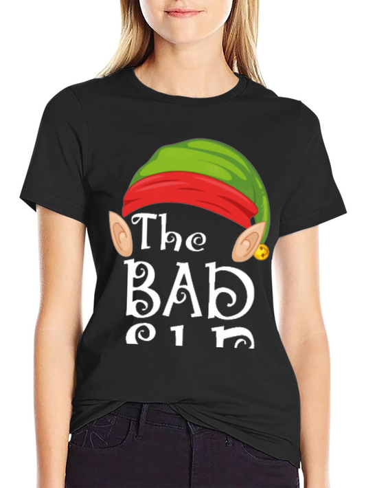 The Bad Elf T-Shirt Funny Christmas Tee