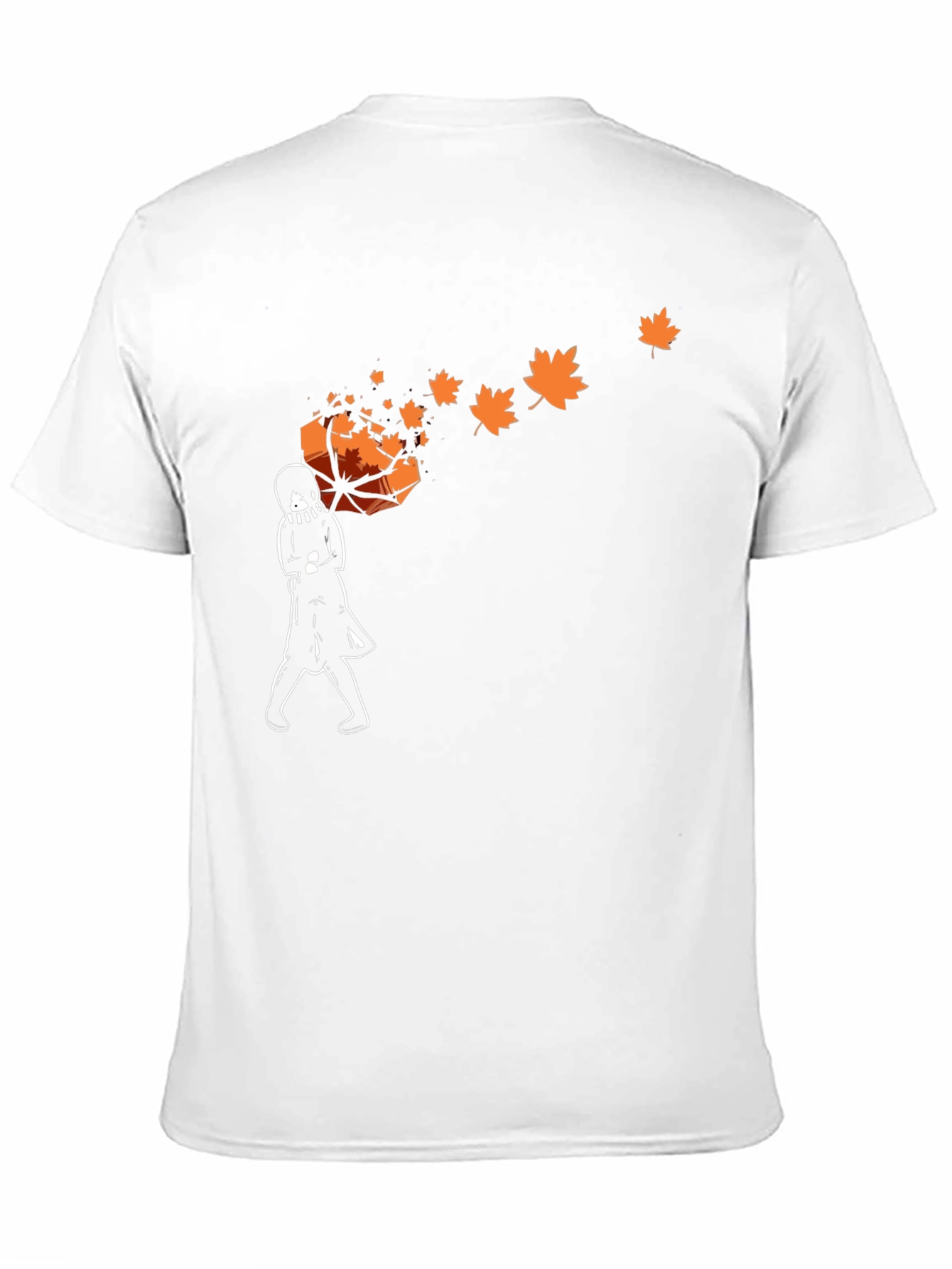 Autumn Leaves Umbrella Graphic Tee