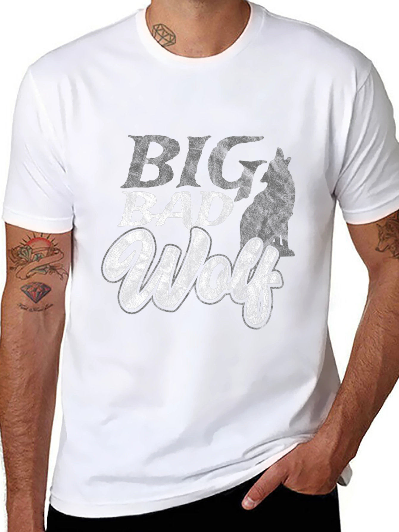 Big Bad Wolf T-Shirt - Graphic Tee