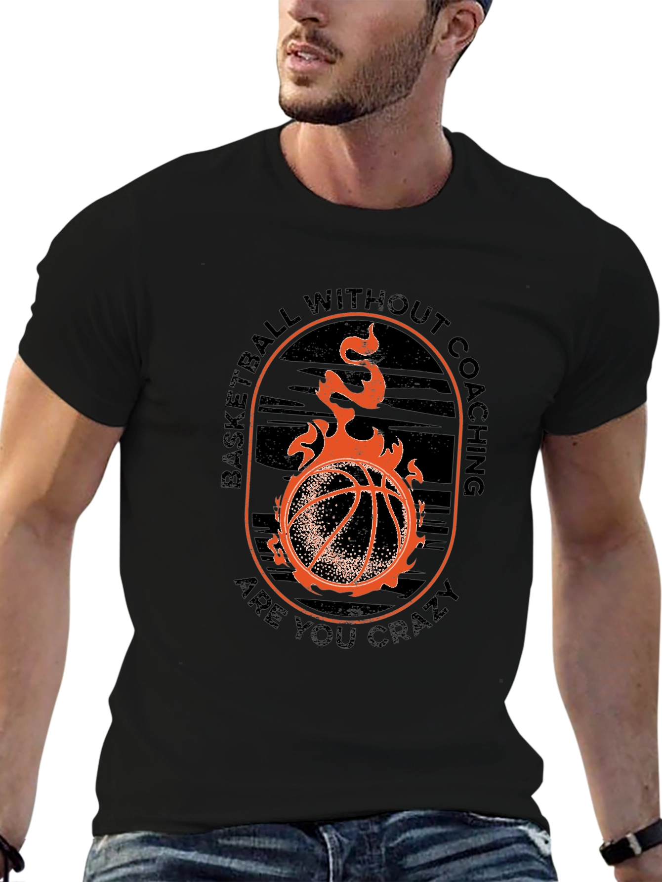Basketball Fan T-Shirt - Are You Crazy?