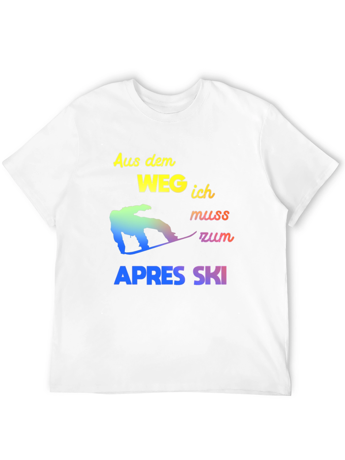 Apres Ski Snowboard T-Shirt