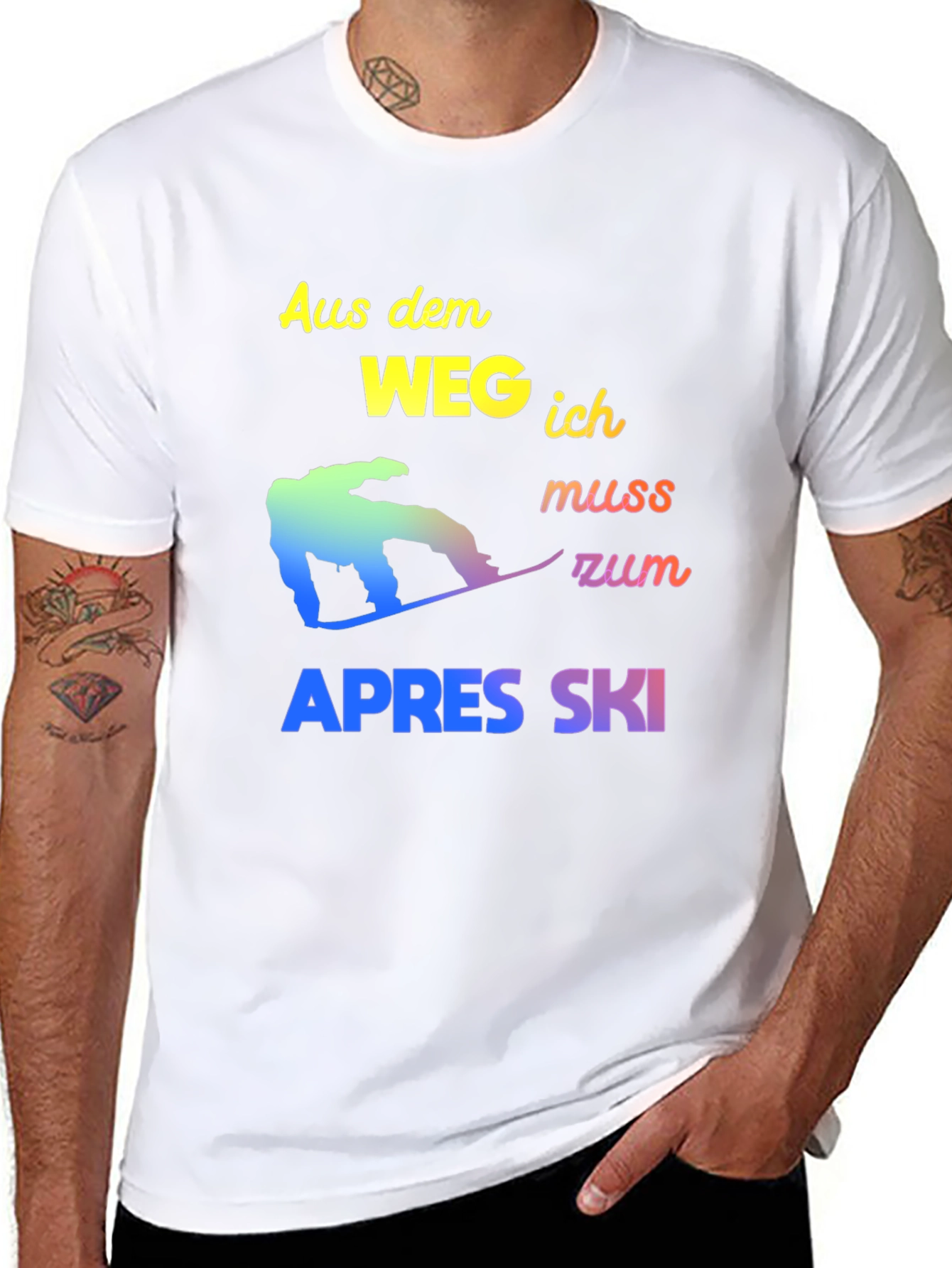 Apres Ski Snowboard T-Shirt