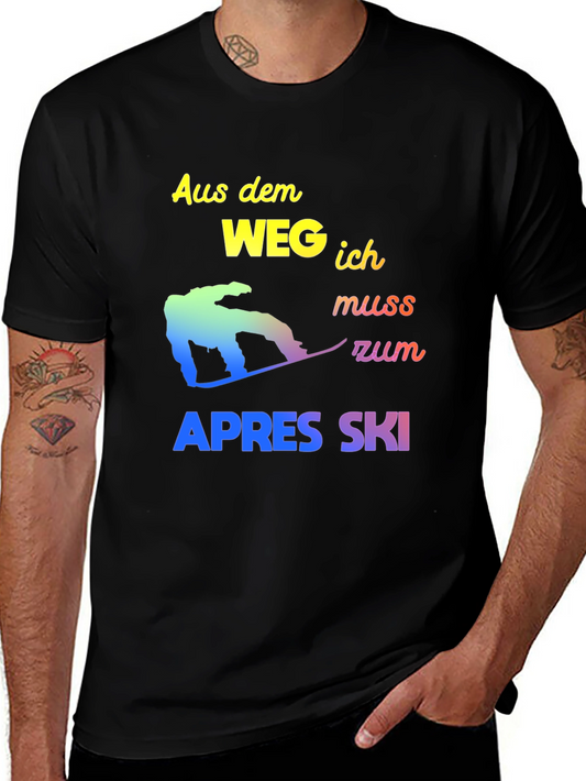 Apres Ski Snowboard T-Shirt