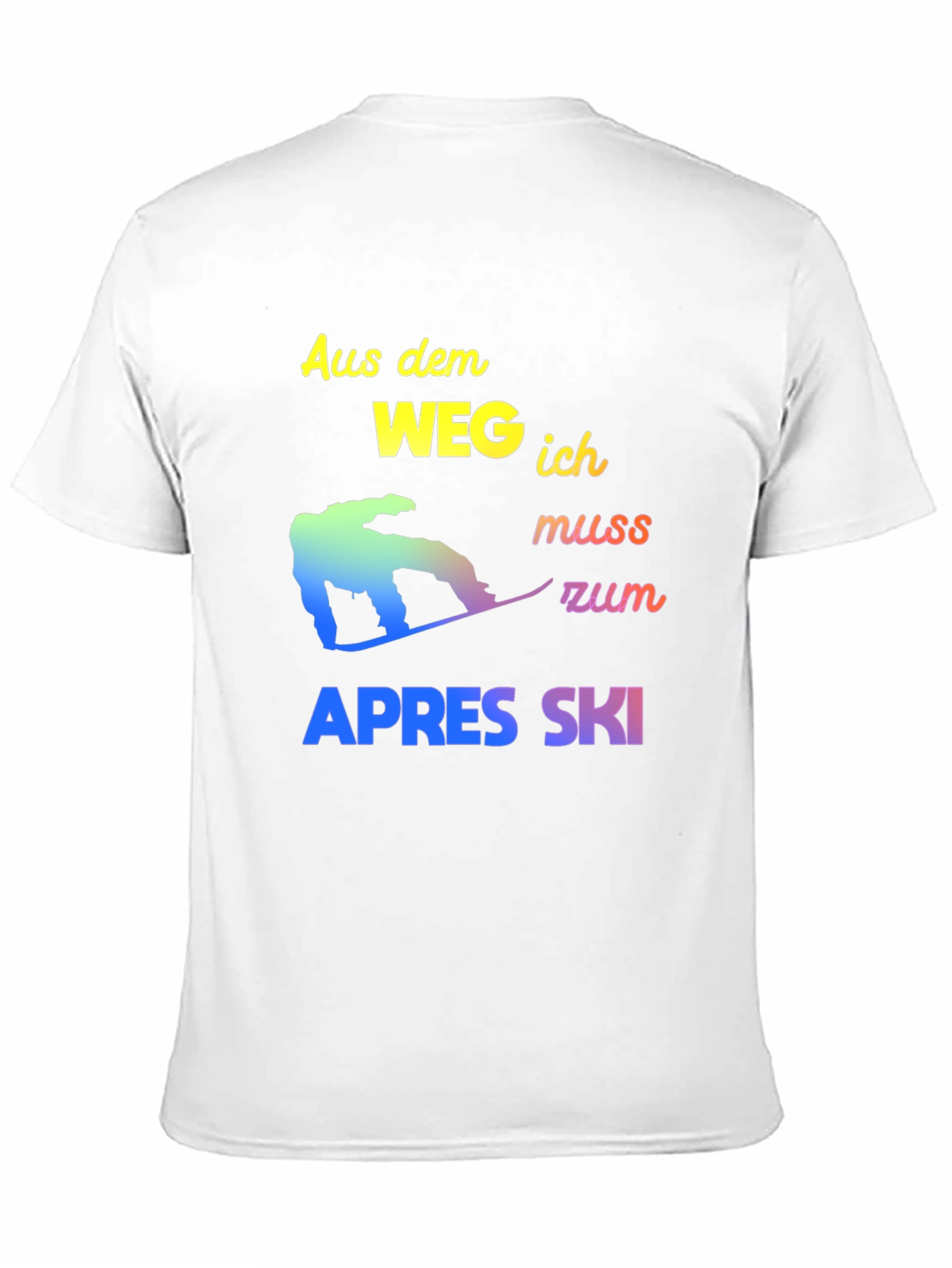 Apres Ski Snowboard T-Shirt