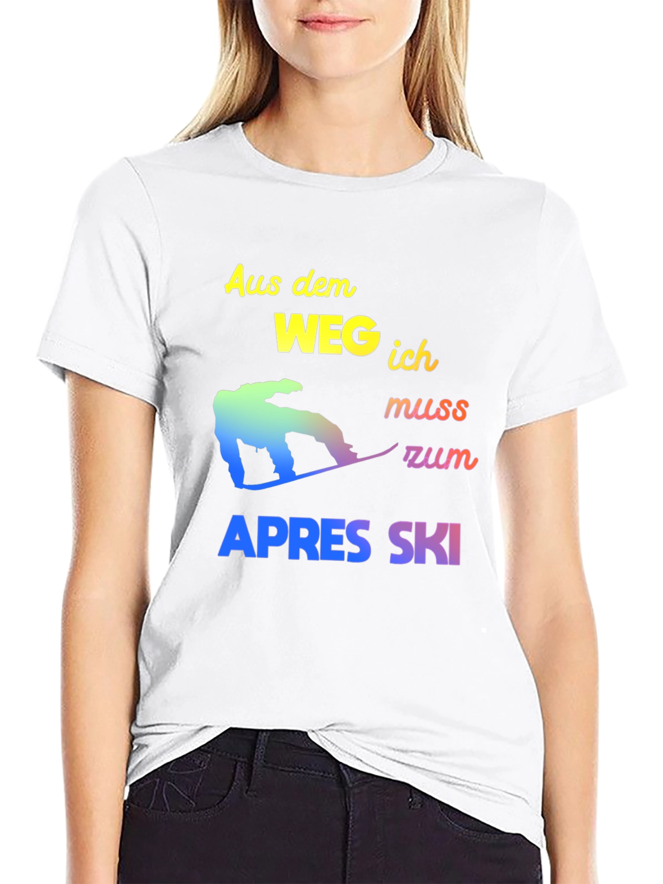 Apres Ski Snowboard T-Shirt