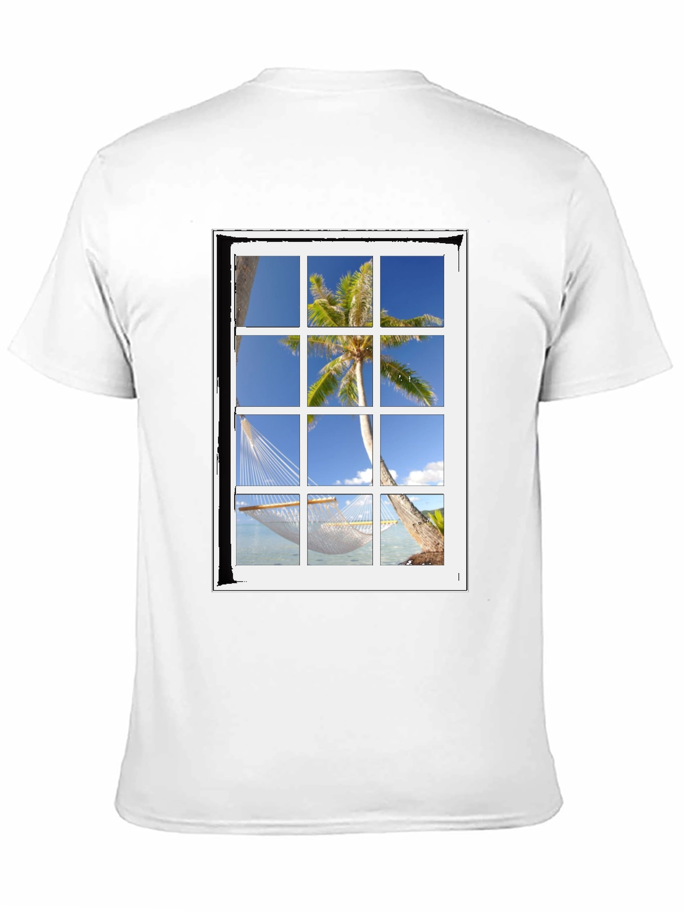 Tropical Window View T-Shirt