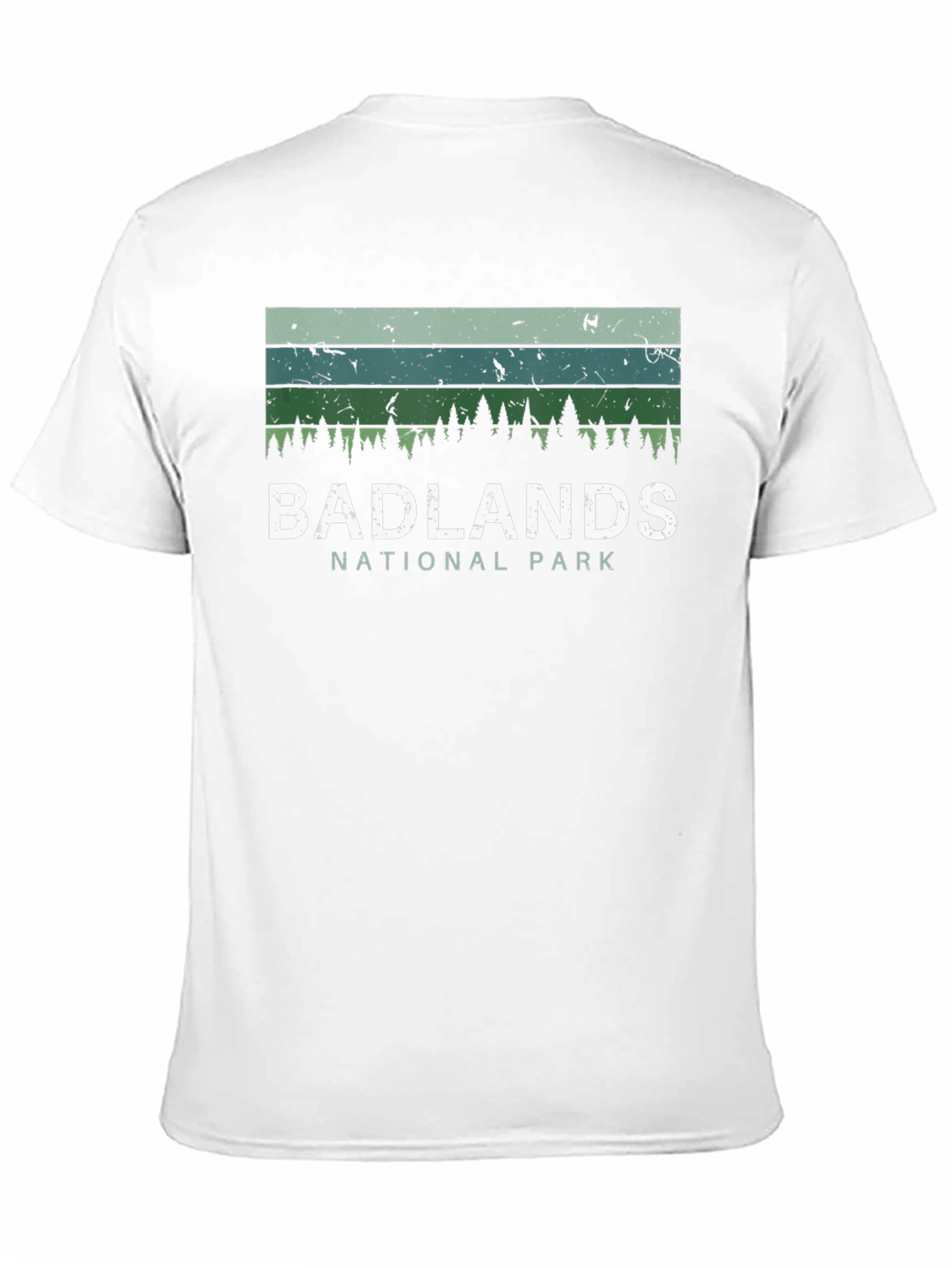 Badlands National Park Graphic Tee - Retro Style
