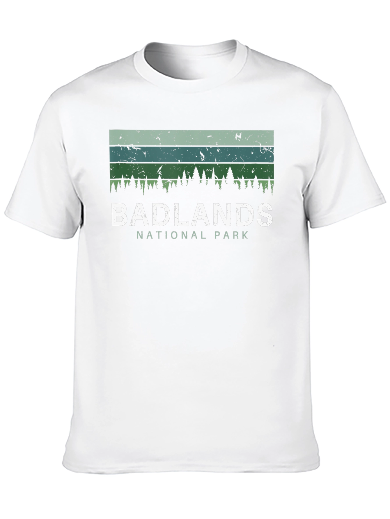 Badlands National Park Graphic Tee - Retro Style