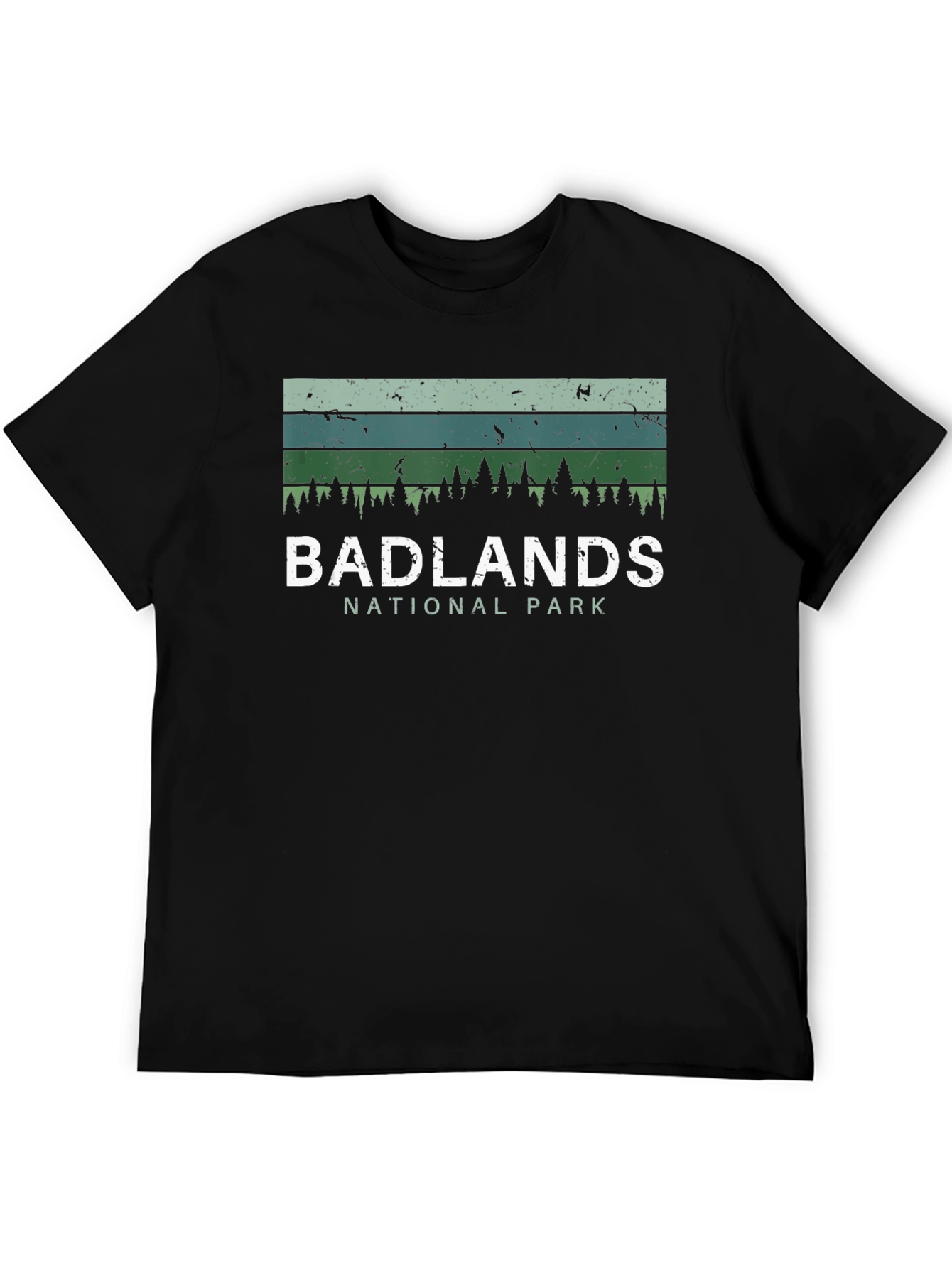 Badlands National Park Graphic Tee - Retro Style