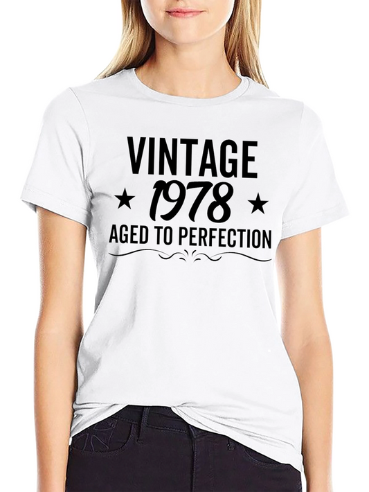 Vintage 1978 Aged To Perfection T-Shirt