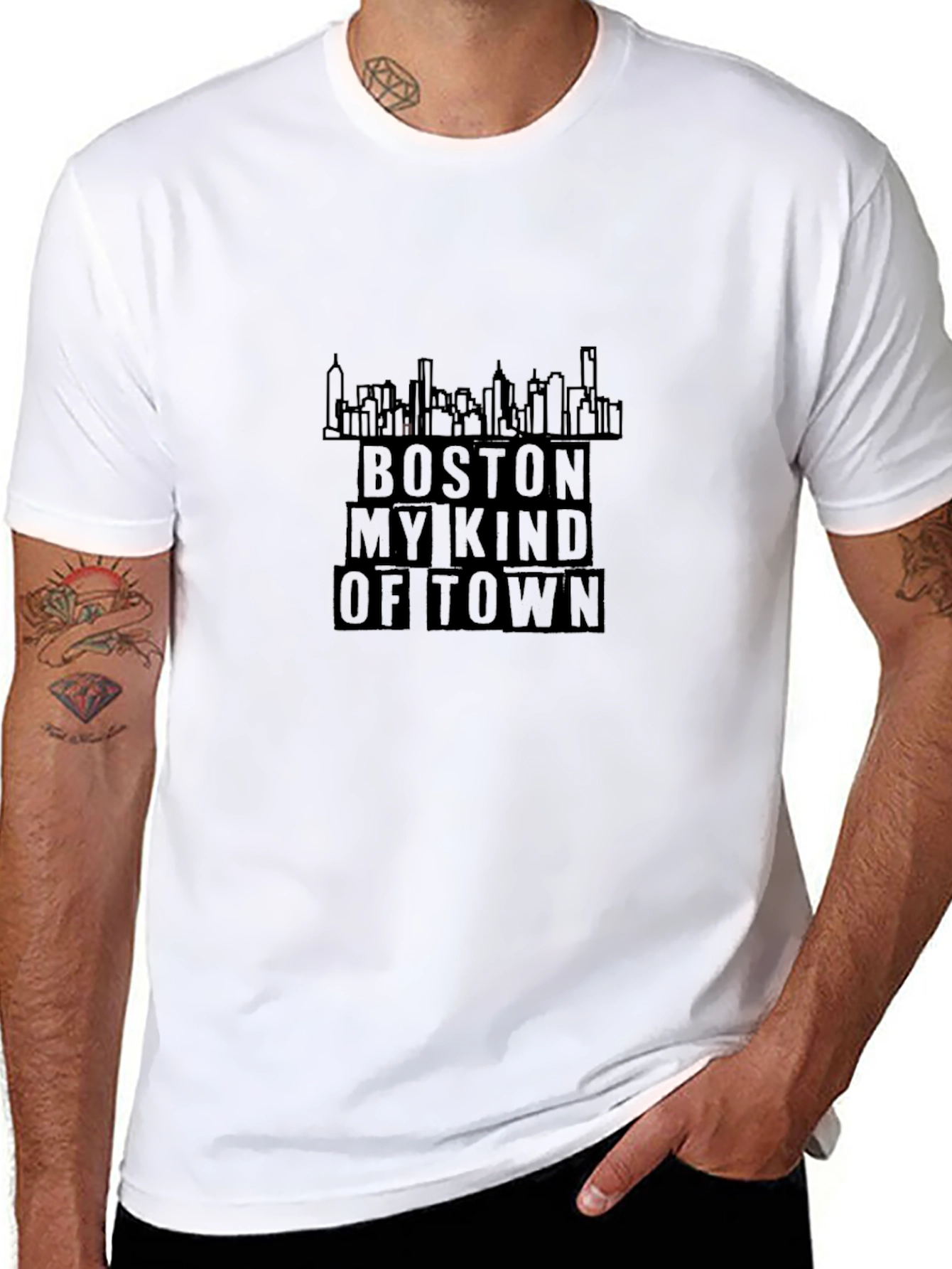 Boston My Kind of Town Graphic T-Shirt