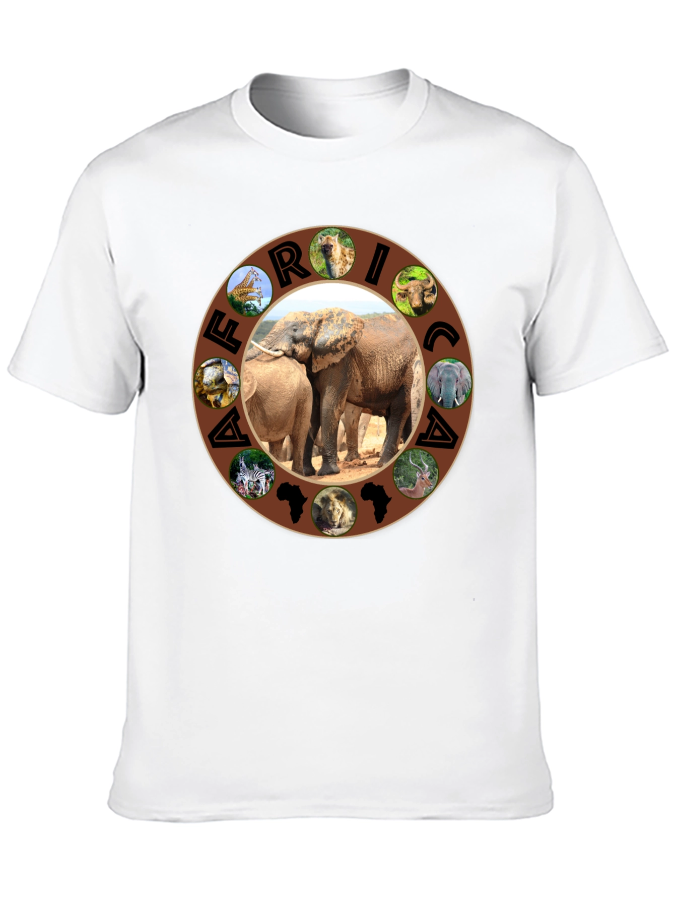 Africa Animals Graphic T-Shirt