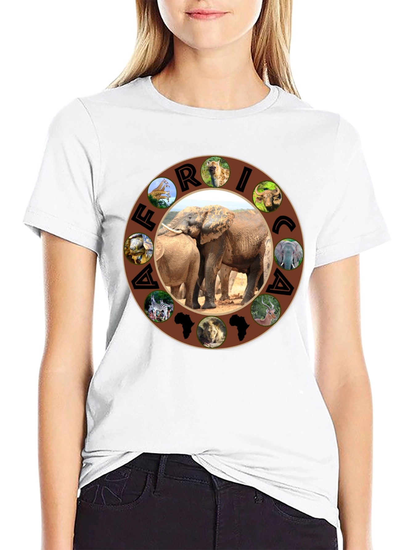 Africa Animals Graphic T-Shirt