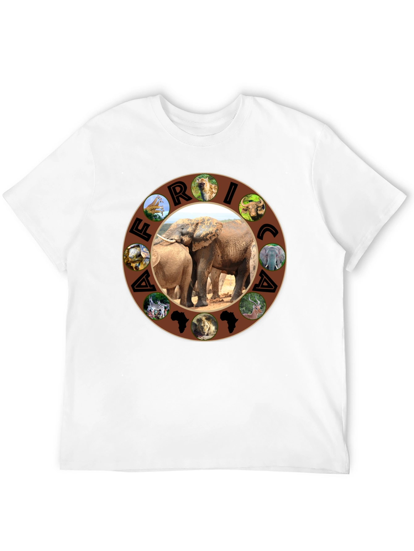 Africa Animals Graphic T-Shirt
