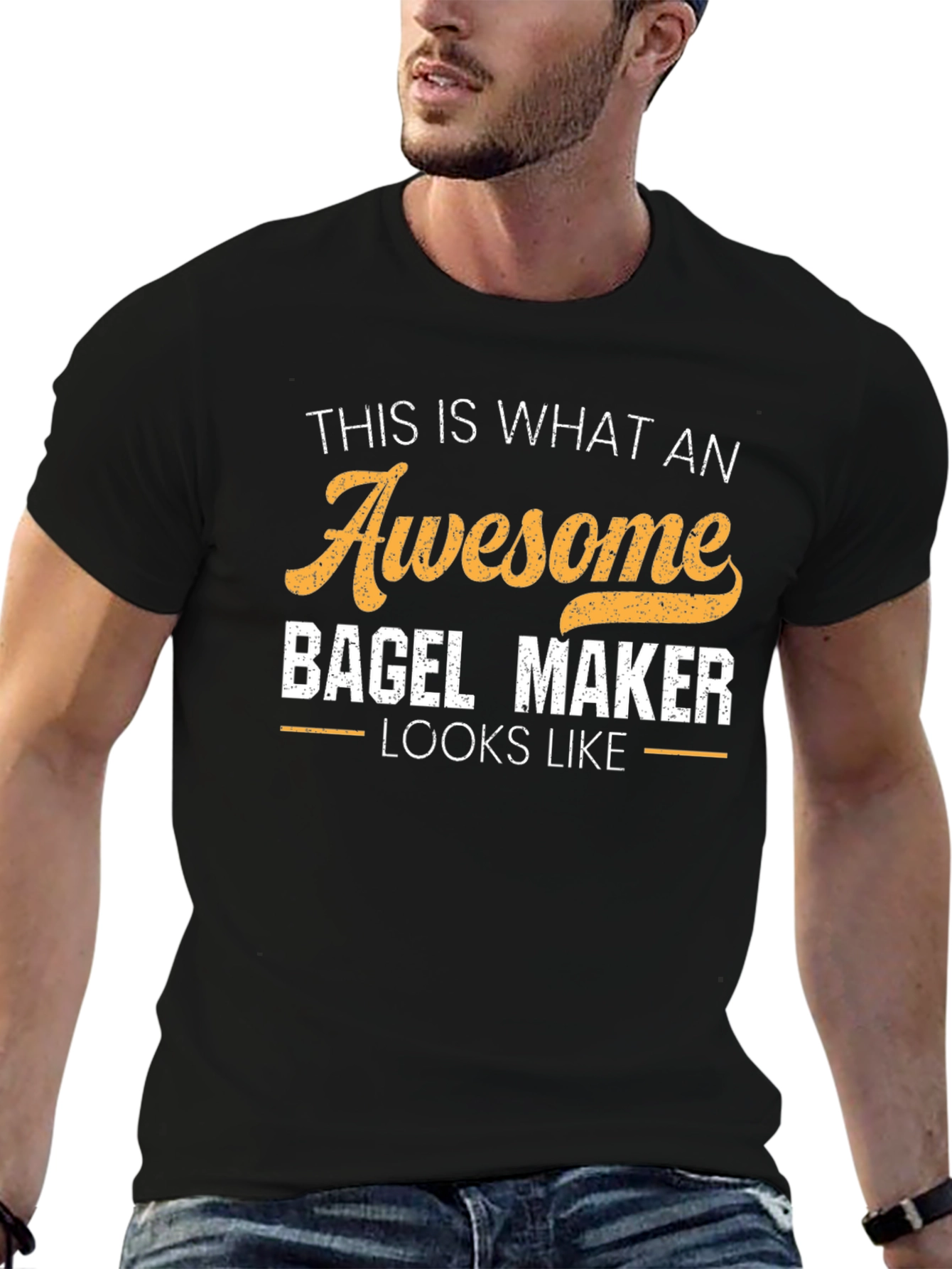 Awesome Bagel Maker T-Shirt - Gift for Baker