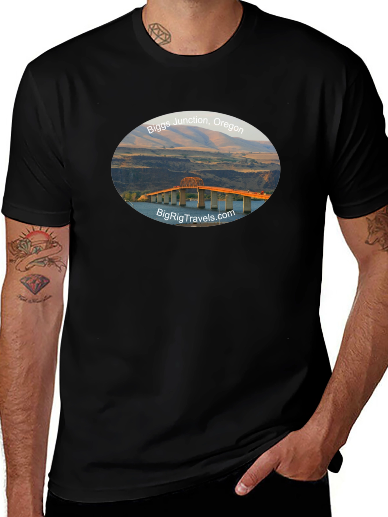 Biggs Junction Oregon Travel T-Shirt