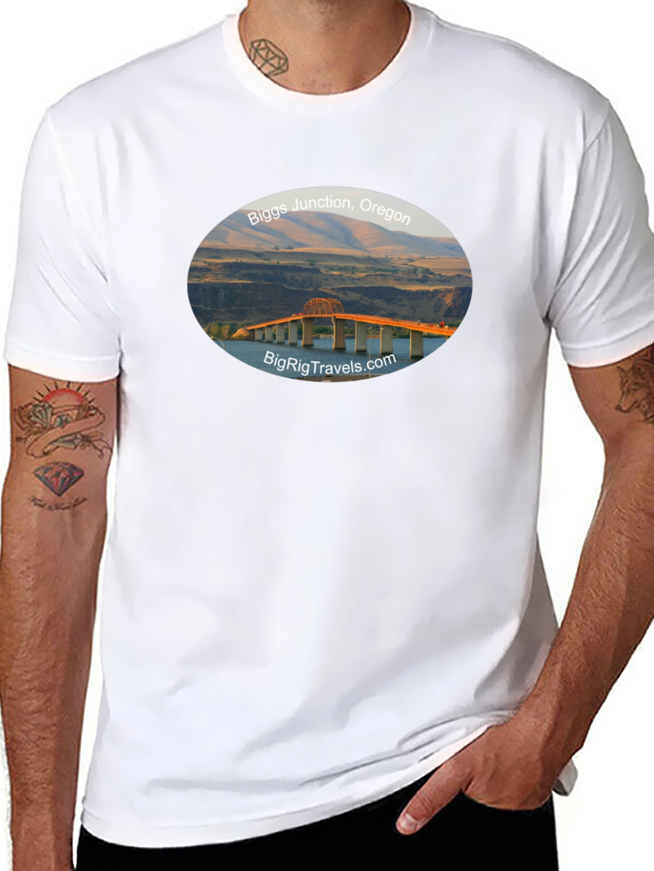 Biggs Junction Oregon Travel T-Shirt